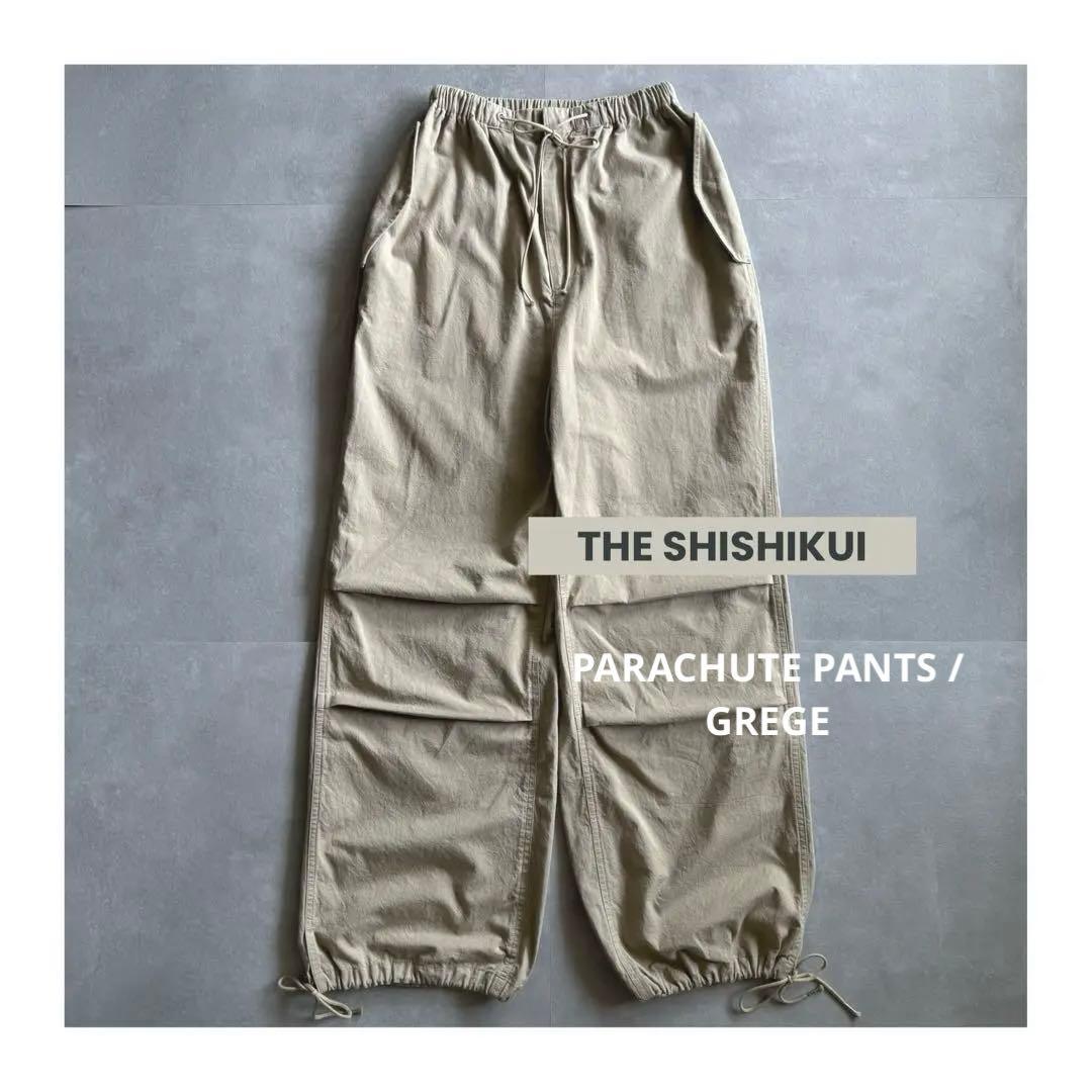 【限定値下げ✨】SHISHIKUI PARACHUTE PANTS GREGE PARACHUTE PANTS / BEIGE – SHISHIKUI
