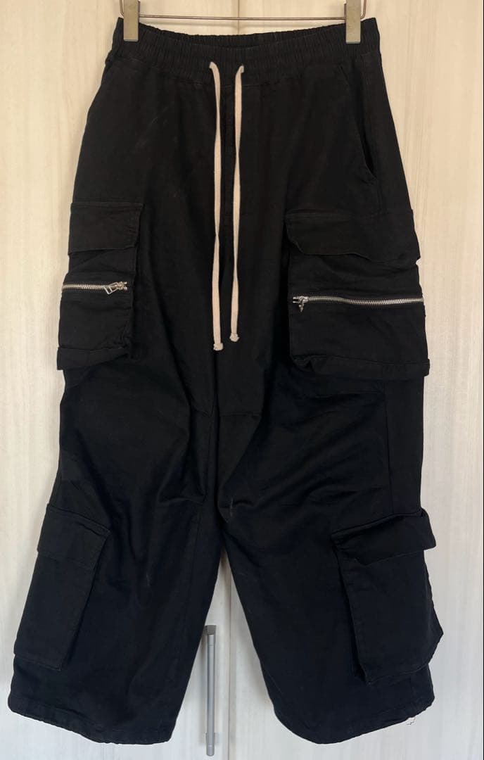 ダンケシェーンワイドカーゴジップアップパンツ DANKE SCHON（ダンケシェーン） カーゴパンツ DankeSchon/ダンケ