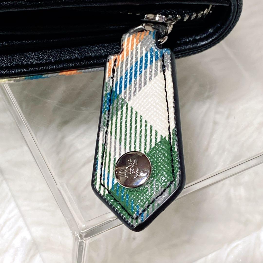 未使用級✨Vivienne Westwood DERBY 長財布タータングリーン - メルカリ