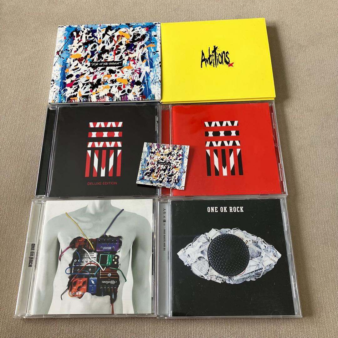 ONE OK ROCK アルバム 6枚セット ワンオク CDアルバム ステッカー