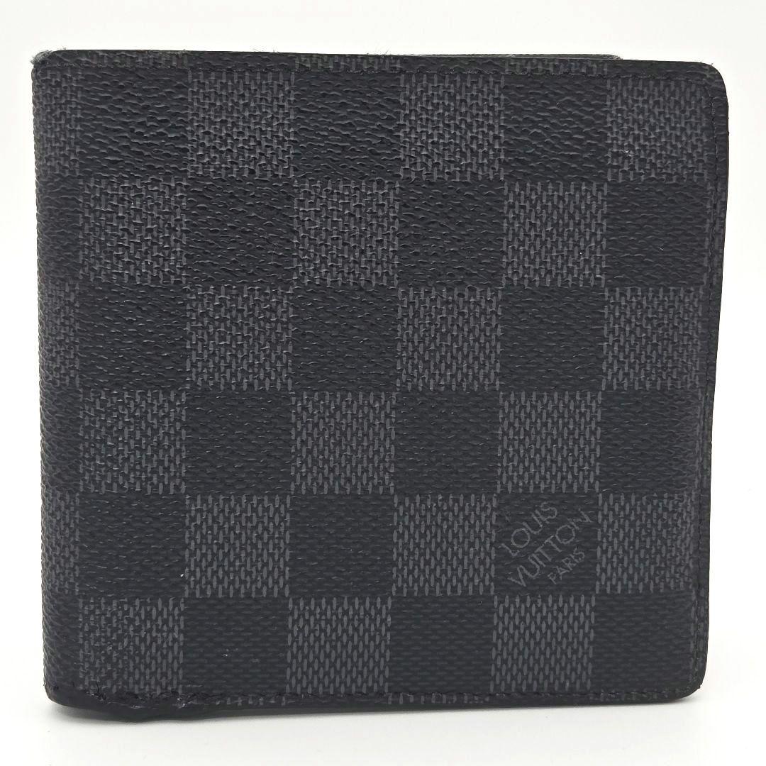 ルイヴィトン ダミエ グラフィット ポルトフォイユ マルコ 二つ折り