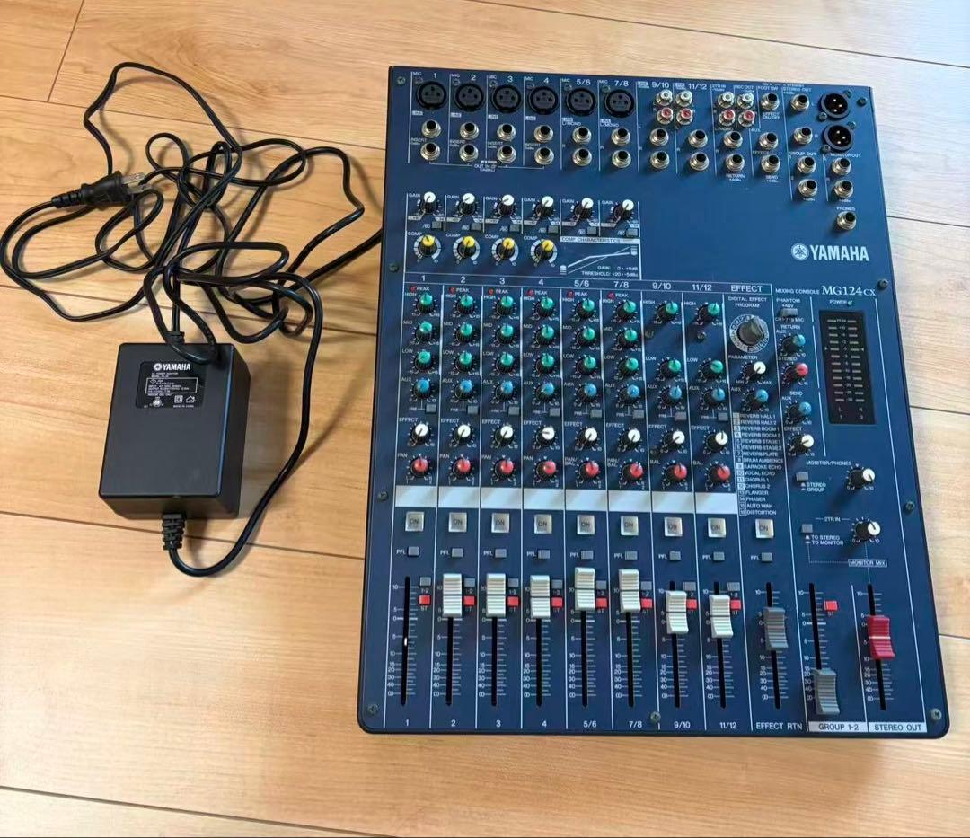 YAMAHA MG124CX ミキシングコンソール Amazon | ヤマハ ミキシングコンソール MG124C | ミキサー | 楽器
