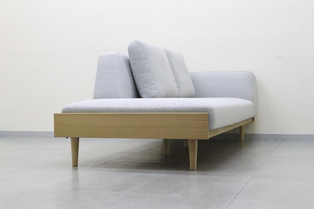 展示品 B品 unico ウニコ ノルア カバーリング ソファ 3人掛け カウチ