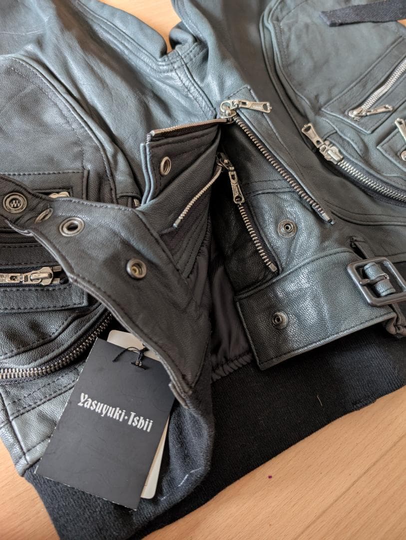 Yasuyuki Ishii レザーパンツ GOAT 2005年（未使用品） - メルカリ