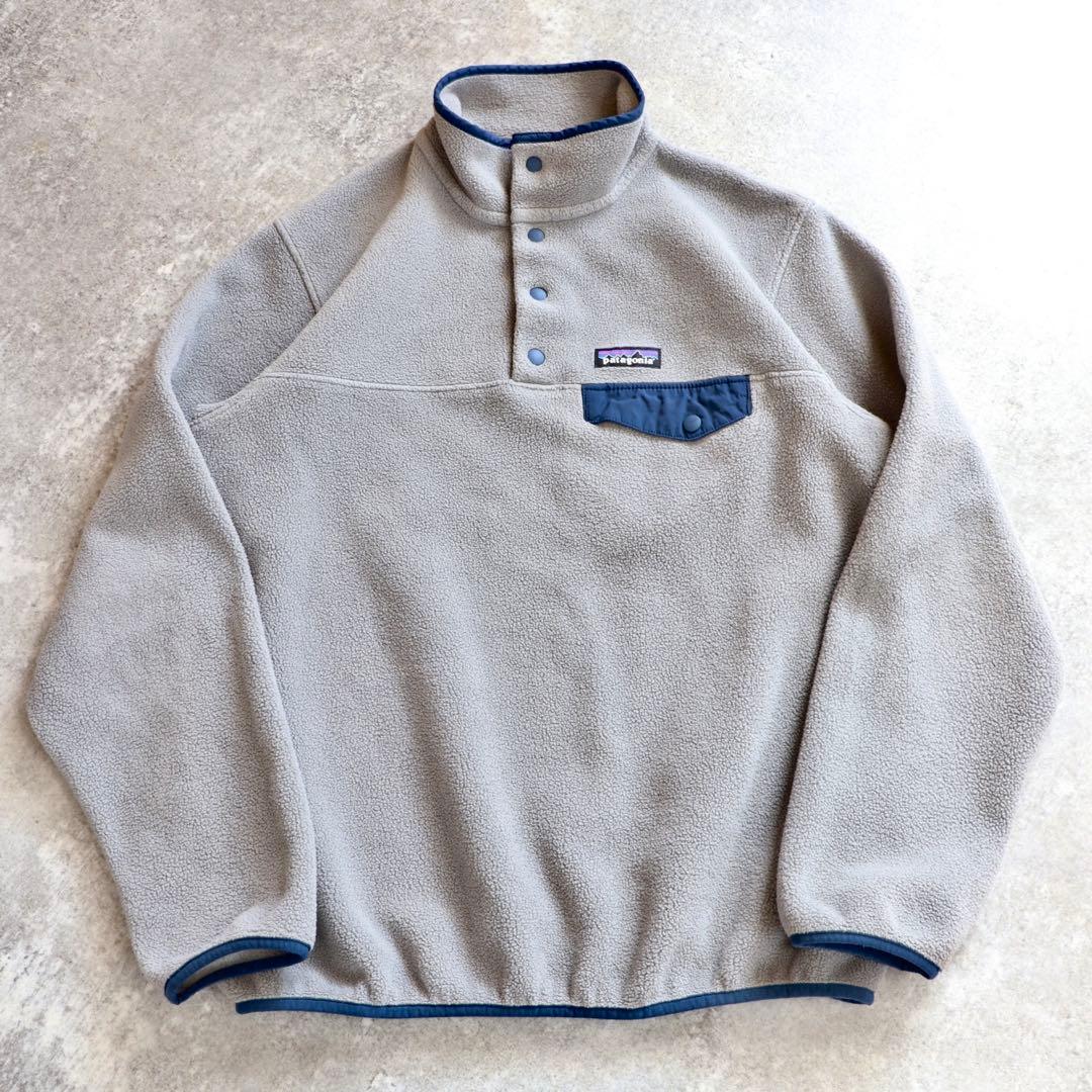 Patagonia パタゴニア2018年 シンチラスナップT フリース グレー