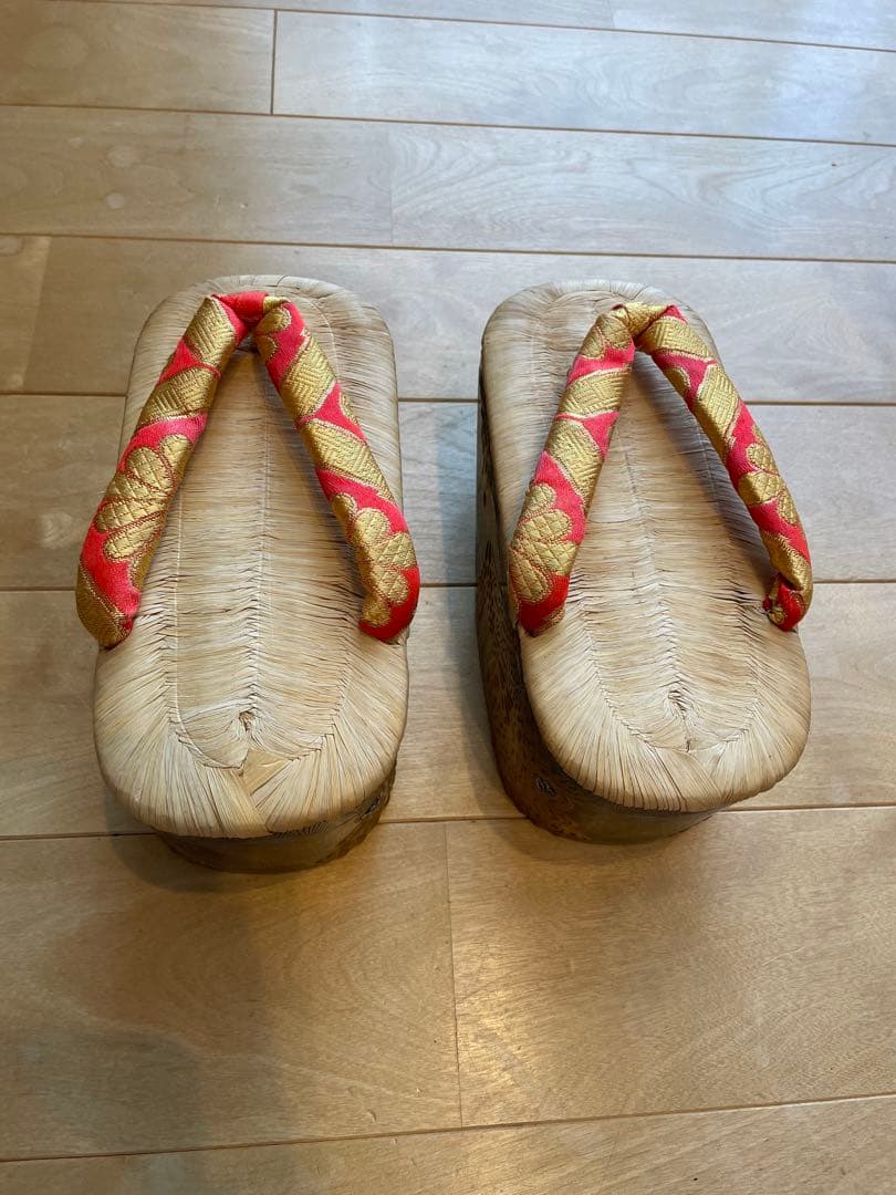 七五三 ぽっくり　20センチ ぽっくり おぼこ 七五三 7歳用 金蒔絵 南部表付きぽっくり : 丸屋履物