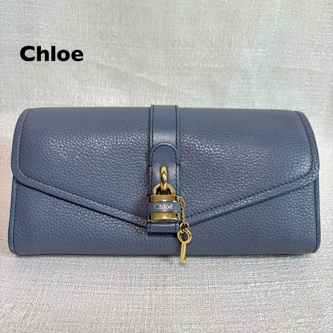 Chloe aby アビー　レザーロングウォレット　南京錠チャーム 楽天市場】クロエ 財布 長財布 レディース アビー 小銭入れ付き 南京錠