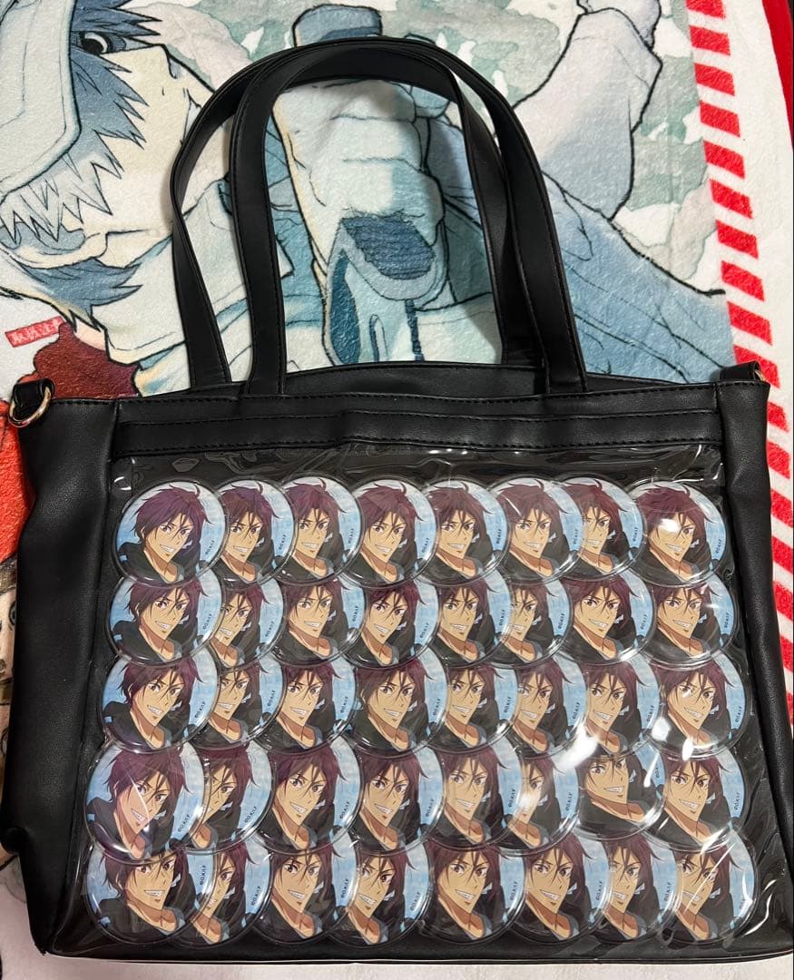 Free! 松岡凛 缶バ 痛バ - メルカリ