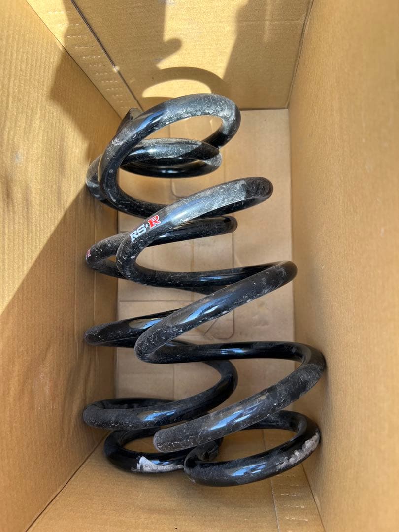 40アルファード用RS-R DOWN スプリング AAHH45W ブラック RS-R_Ti2000 DOWN]AAHH40W ヴェルファイアハイブリッド_Zプレミア