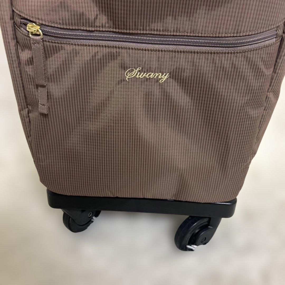 美品 SWANY Mサイズ ルバンド キャリーバック グレージュ色 - メルカリ
