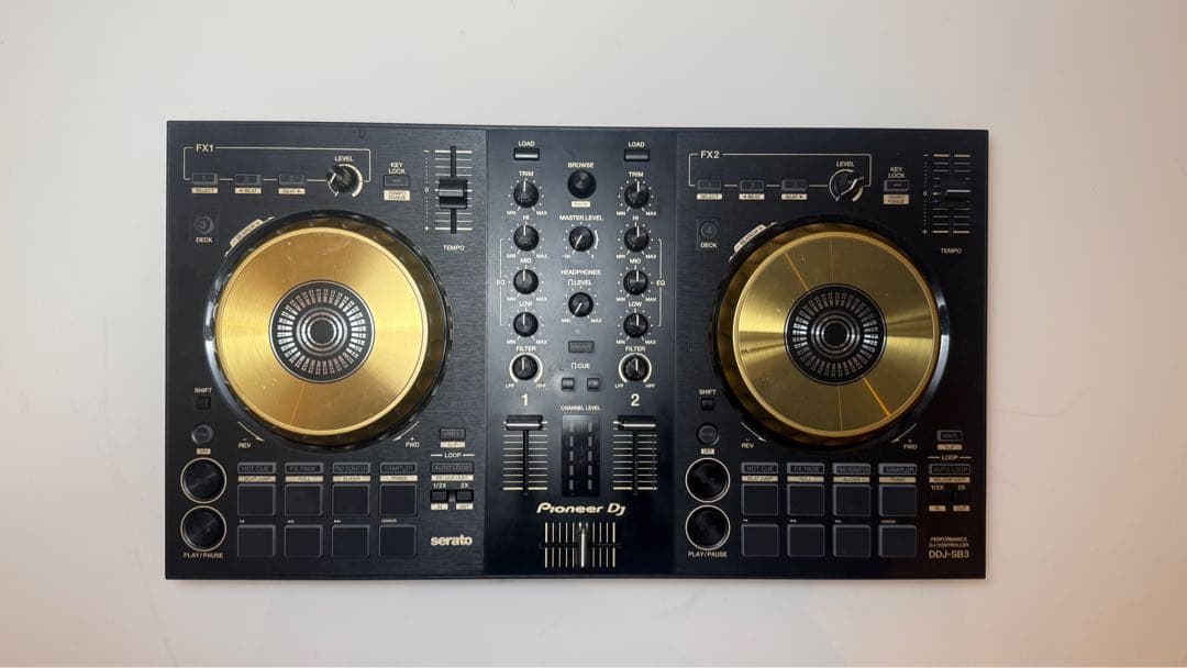 DJ機材 Pioneer DDJ-SB3-N Gold Limited Edition Pioneer DDJ-SB3 DJ Controller Gold 2021 Limited DDJSB3N DDJ-SB3-N