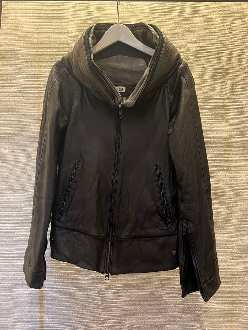 LGB ルグランブルー BONO6 レザージャケット 0 ライダースジャケット