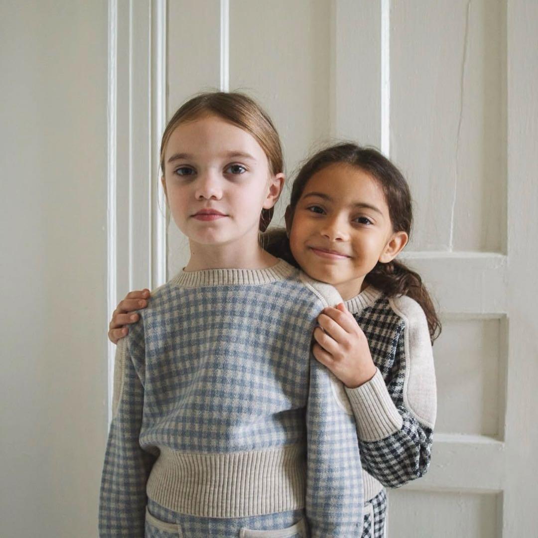 soor ploom ines 1y ギンガムチェック サロペット soor ploom ines 1y