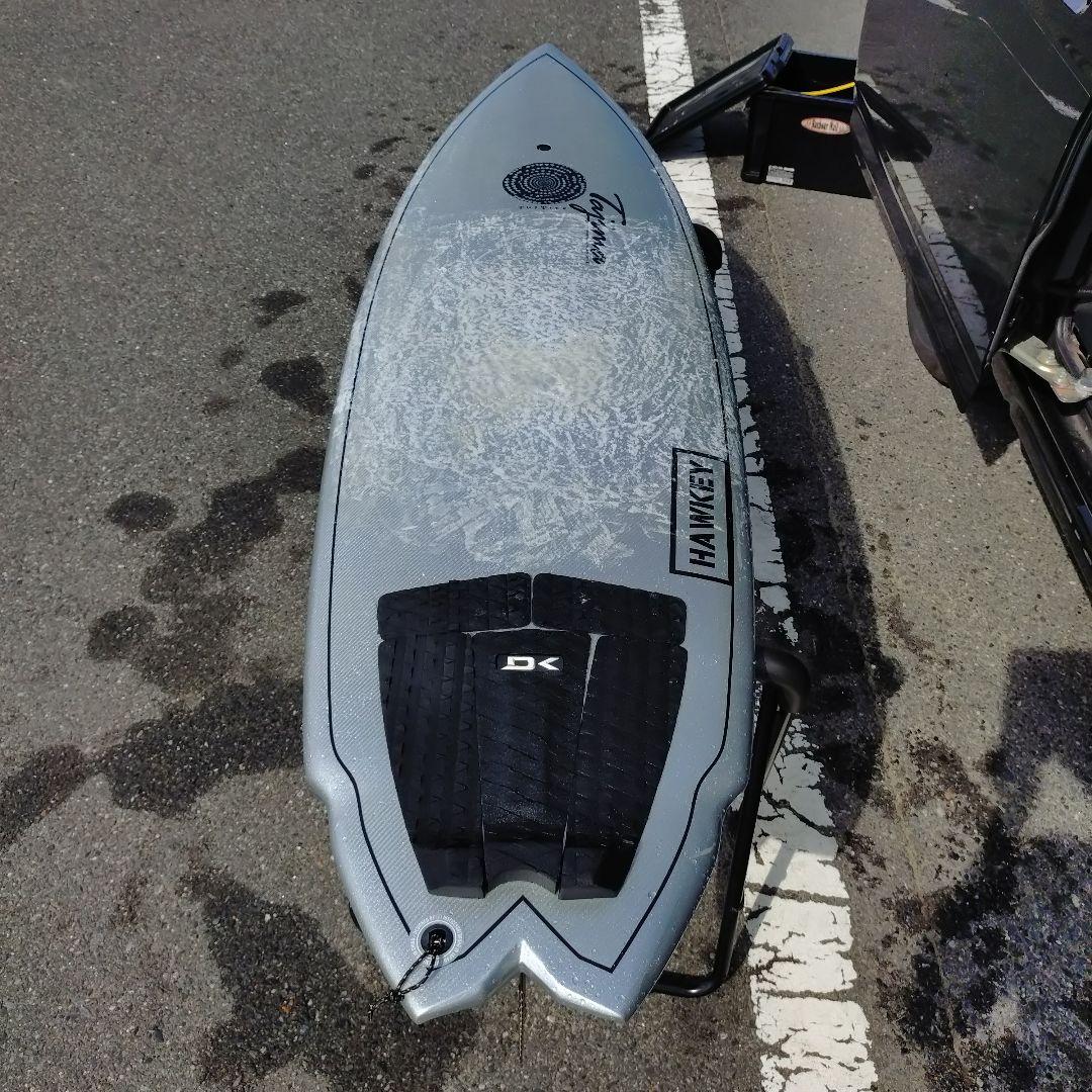 ジャスティスサーフボード ホーキー5.8 クワッドフィン トライフィン