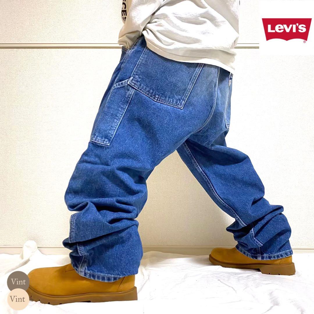 珍品 90s リーバイス シルバータブ ペインターパンツ デニム ルーズ