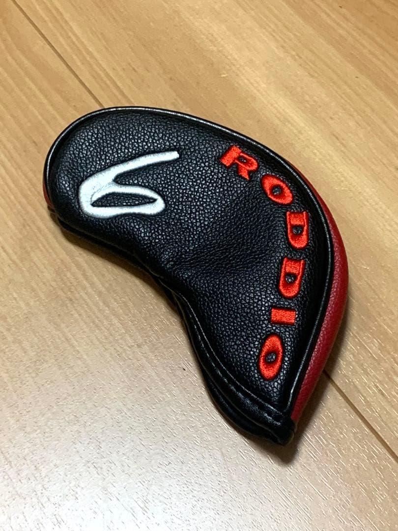 RODDIO(ロッディオ)アイアンカバー9枚セット☆Black×Redライン