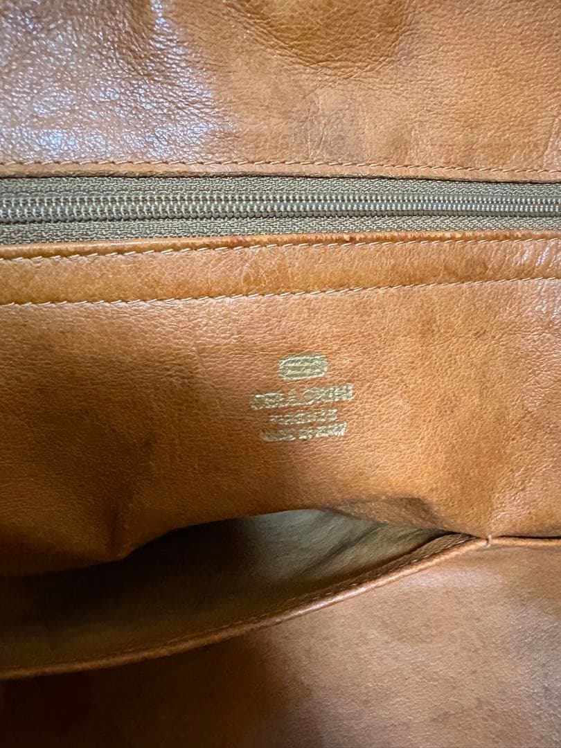 希少CELLERINI チェレリーニ 2779 レザートート シボ革 茶色 - メルカリ