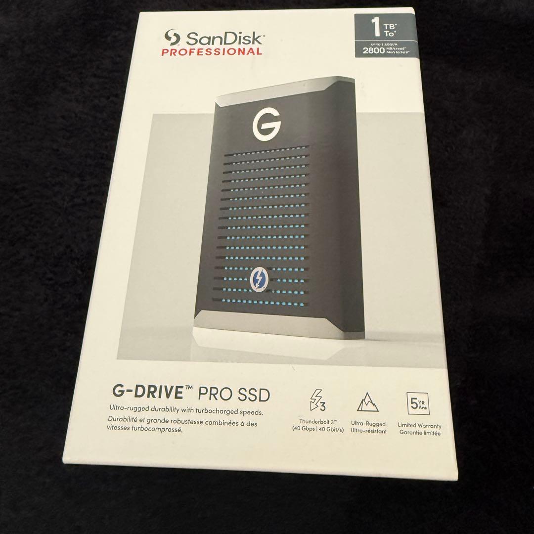 サンディスク G-DRIVE SSD 1TB ポータブル 外付け Amazon | サンディスクプロフェッショナル 外付け ポータブルSSD 1TB G
