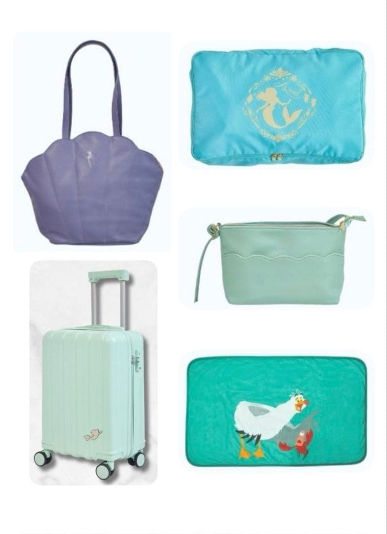 しまむら ちはるさんコラボ ディズニー キャリーケース他5点セット