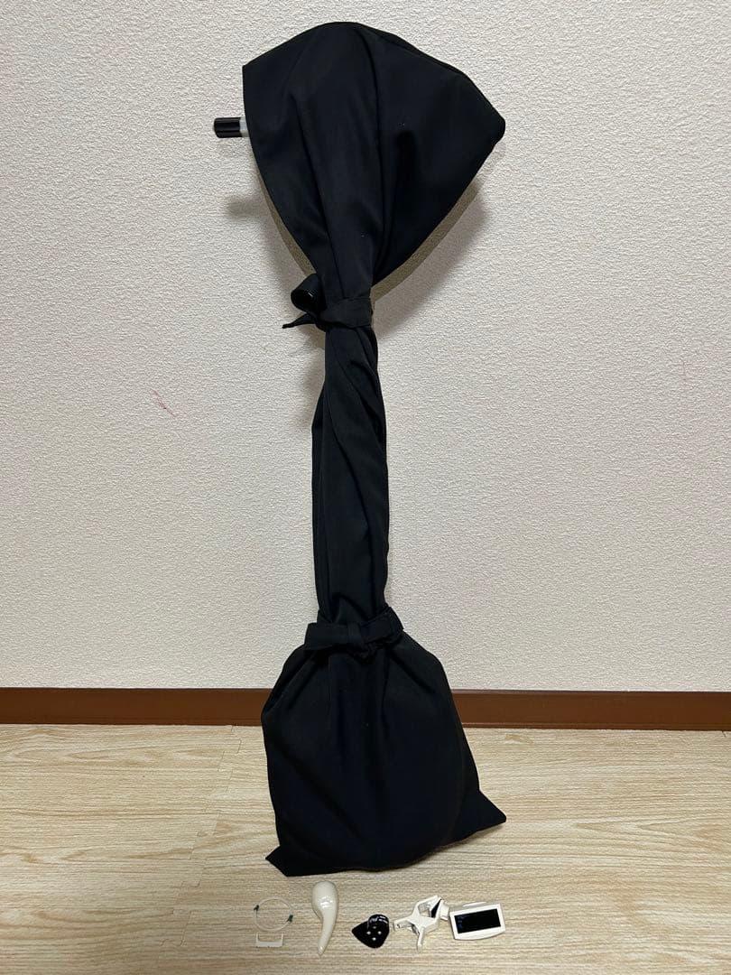 美品】沖縄三線 人工皮 フィンガーピック・KORG(コルグ)チューナー付き