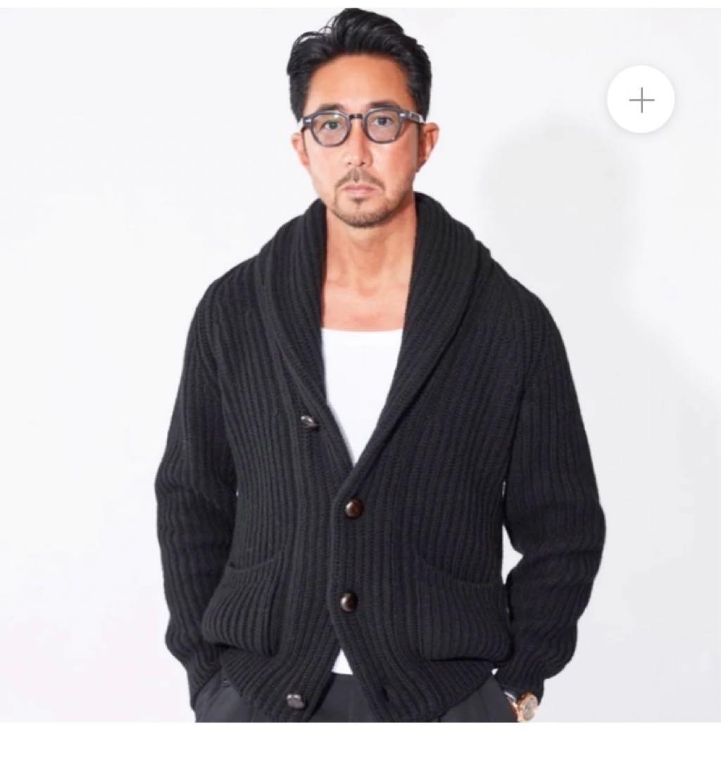 Mc GEORGE（マック・ジョージ） ウールカシミヤ カーディガン46 - メルカリ