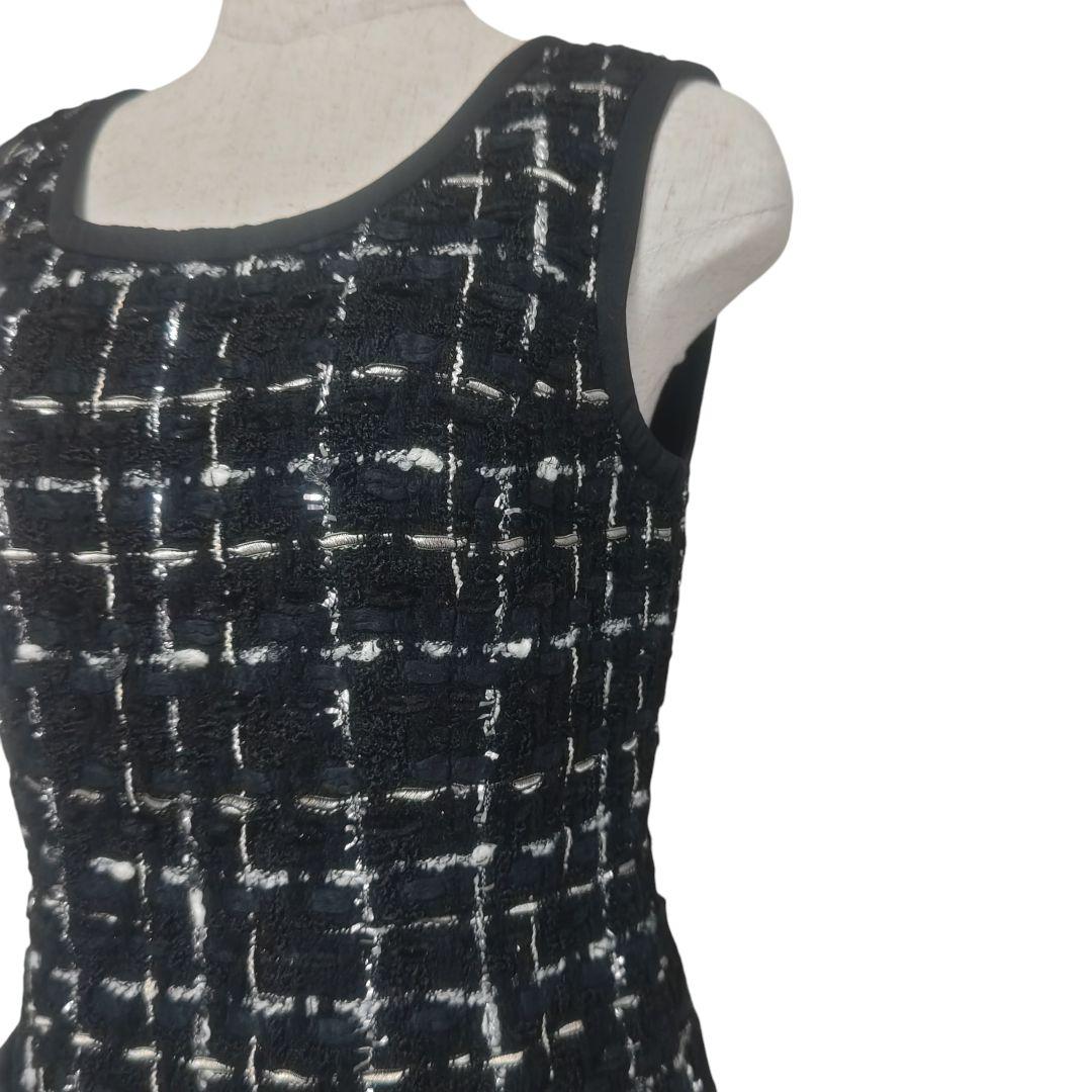 高級 ジュールトゥルニエ グレースクラス ラメツイードチェック