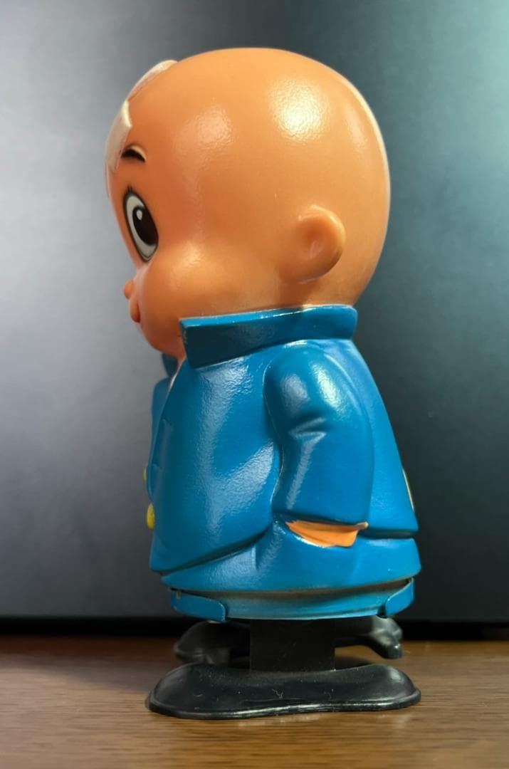 三つ目がとおる 写楽保介 ソフビ ゼンマイ歩行 手塚プロ レトロ - メルカリ