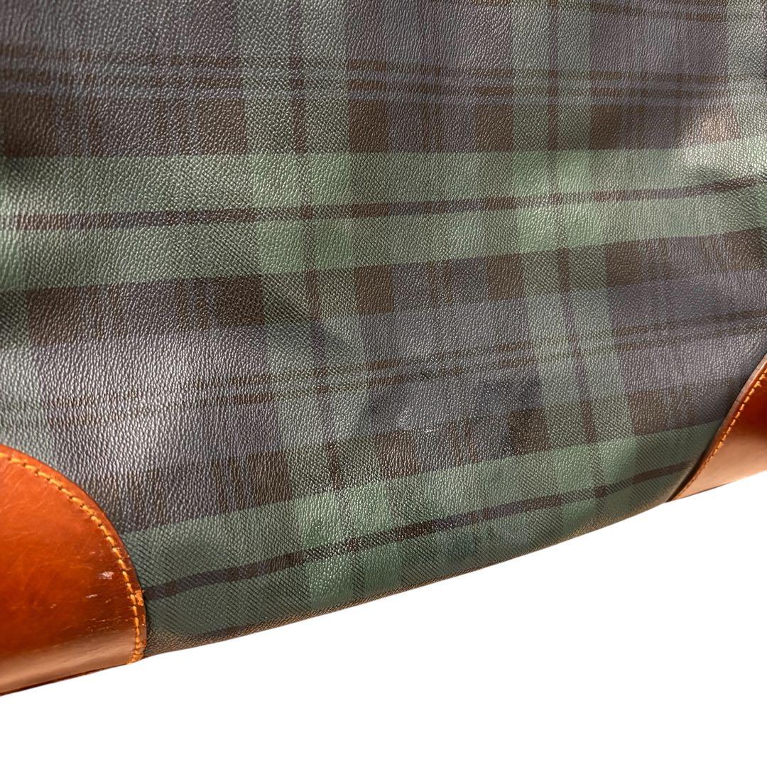 Polo Ralph Lauren チェック柄ボストンバッグ 大容量 - メルカリ