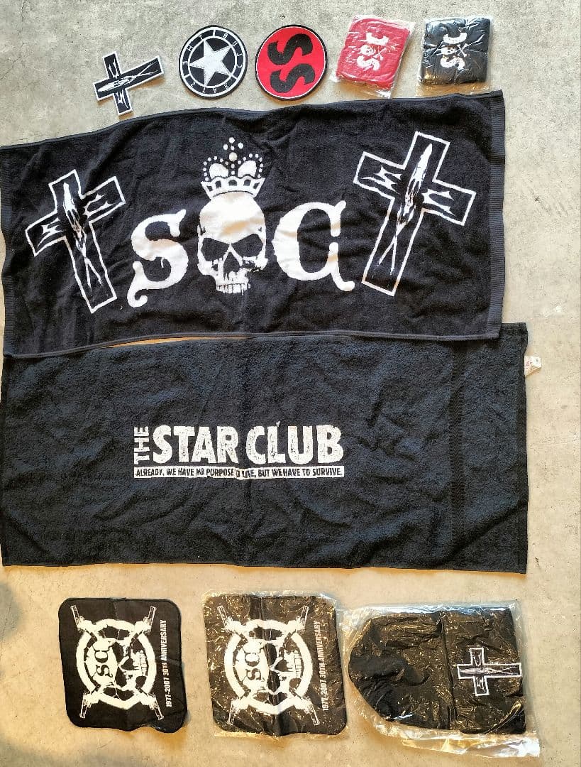 希少STAR CLUB スタークラブ　フェイスタオルなど ラッピング済み】【WEB限定】【セット商品】ジャカードフェイスタオル