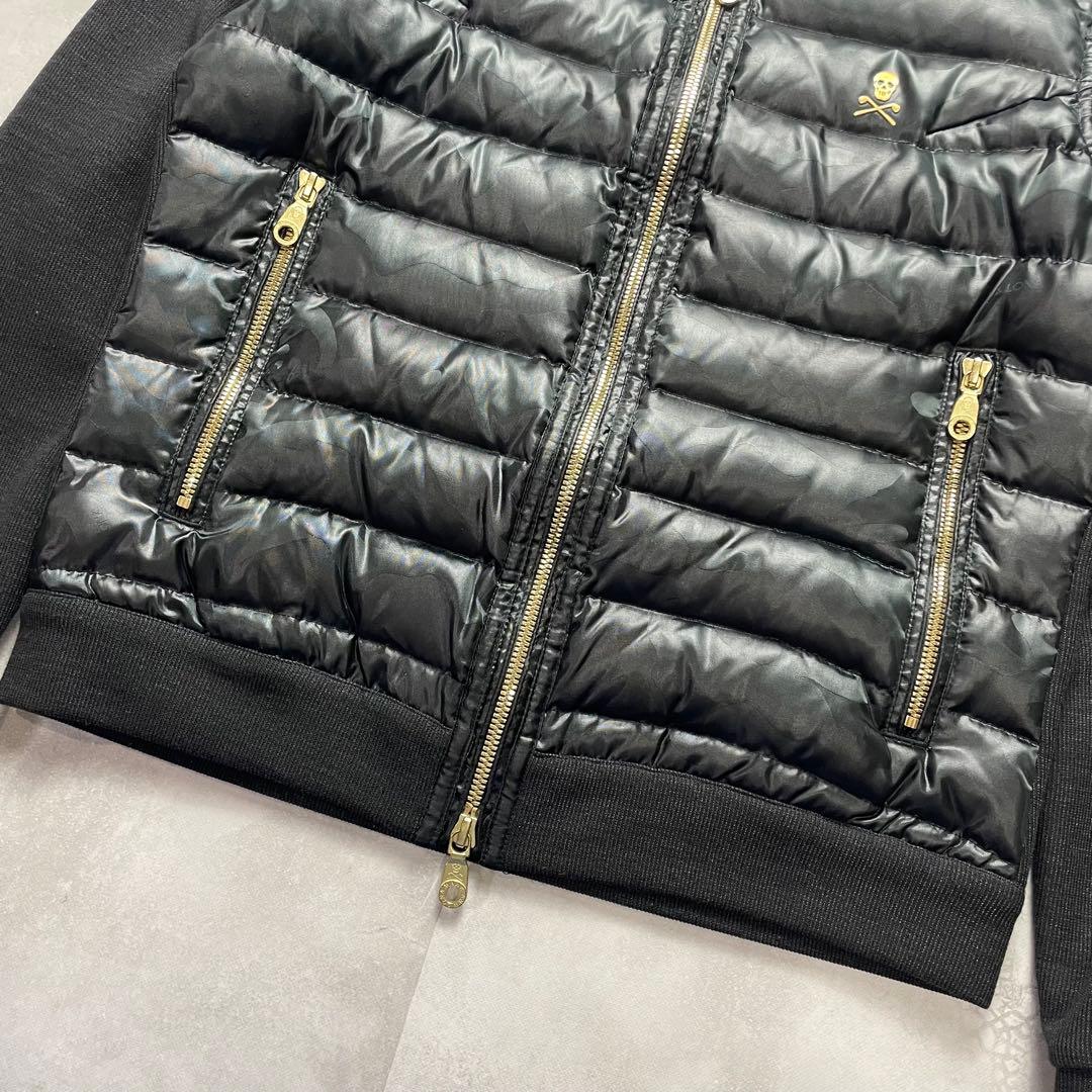 ☆*☆様 極美品 マークアンドロナ ダウンジャケット ナイロン切替 迷彩