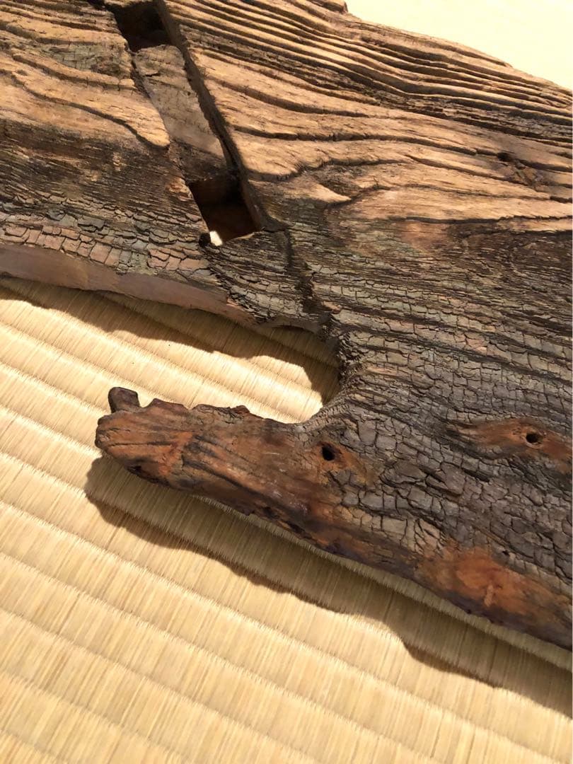 明治～昭和時代 水車板 敷板 花台 アンティーク 骨董品