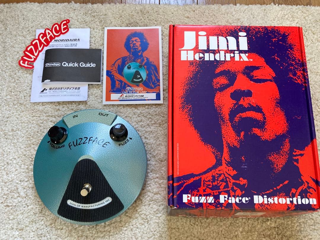 Dunlop Fuzz Face エフェクター JIMI HENDRIX™ '69 PSYCH SERIES FUZZ FACE® DISTORTION - Dunlop