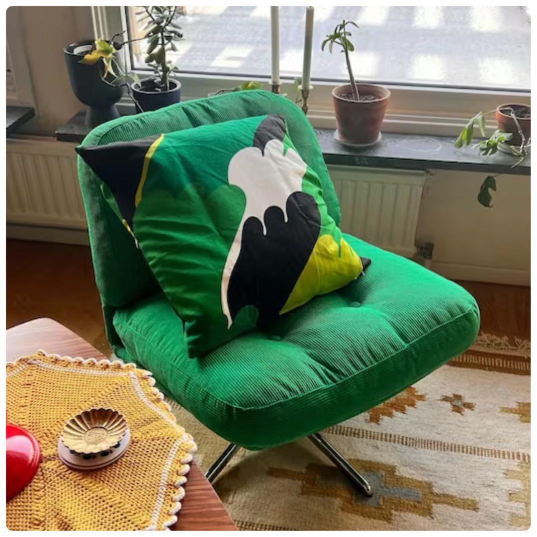 《新品▽△未開封》 ディヴリンゲ ソファ イケア 回転パーソナルチェア 椅子