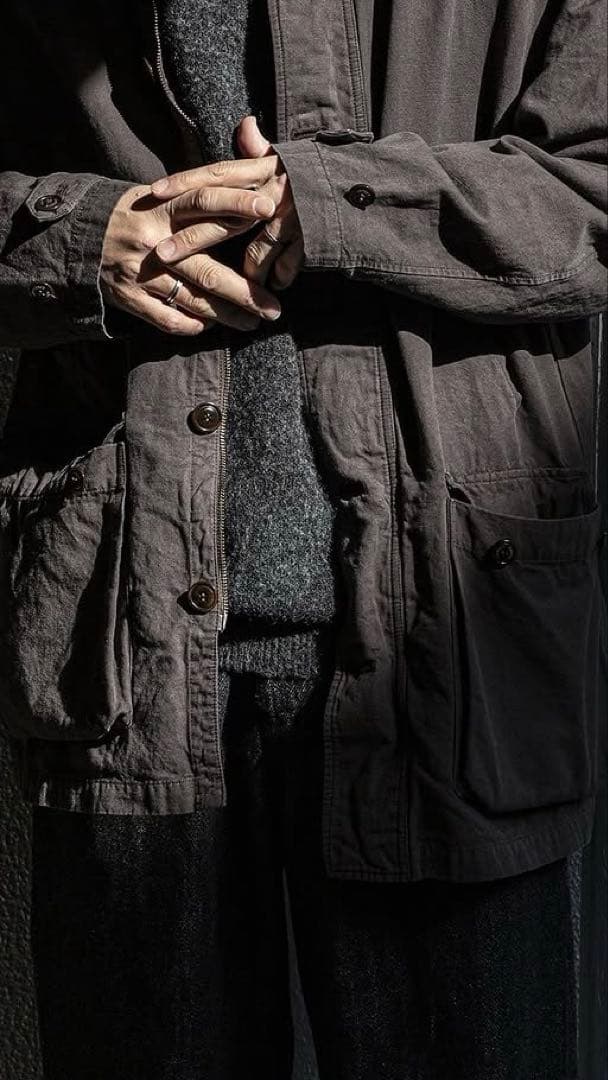 完売品 CONFECT 超撥水コットンリネンオックスハンティングジャケット