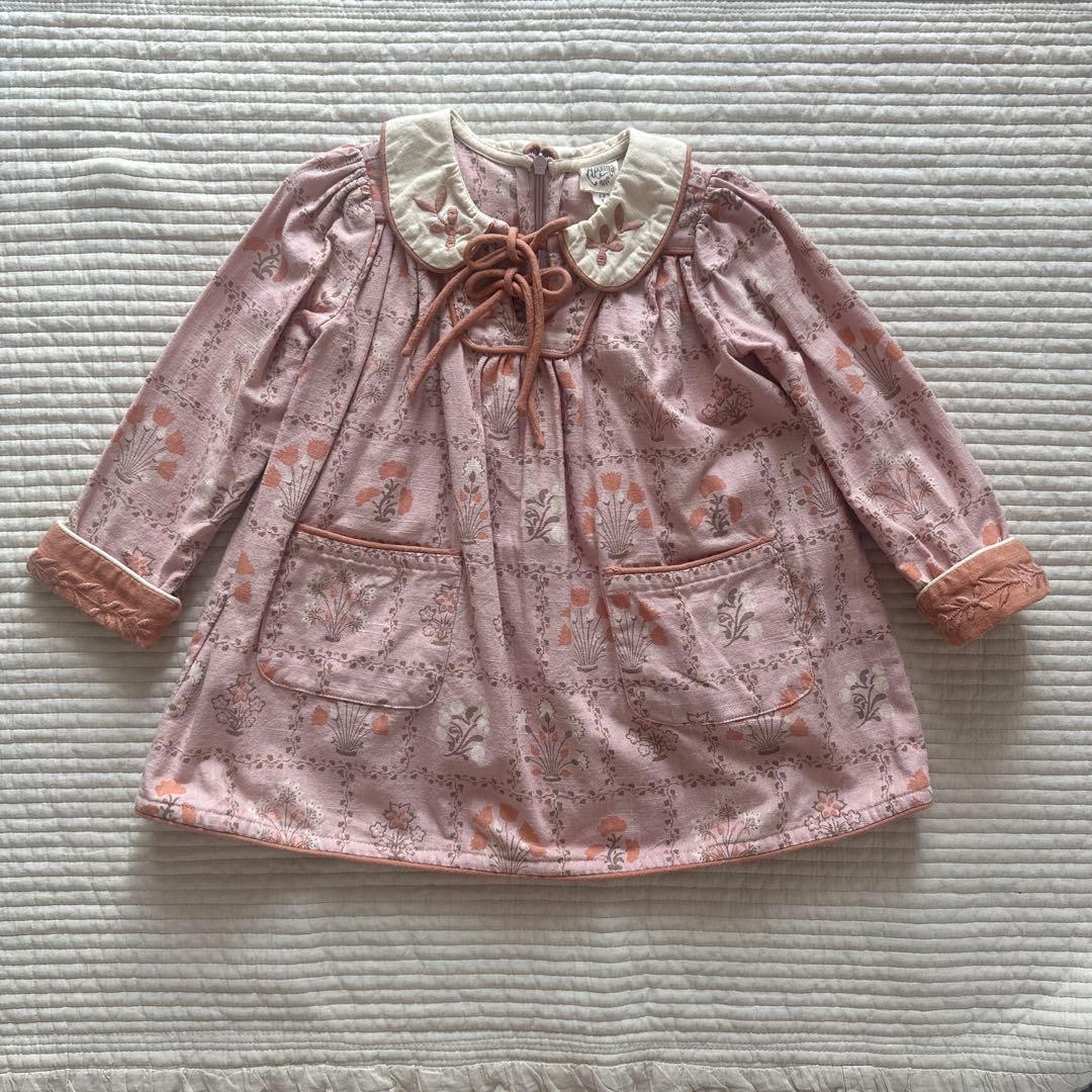 アポリナキッズ　ワンピース 2-3y Apolina ワンピース 2-3y ワンピース 2-3y apolina apolinaワンピース2