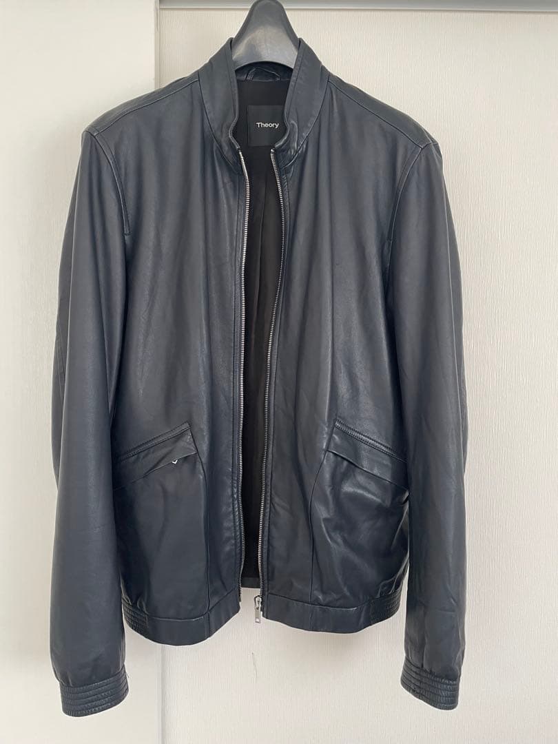 ブラックレザージャケット - Schott ブラックレザージャケット Lサイズ