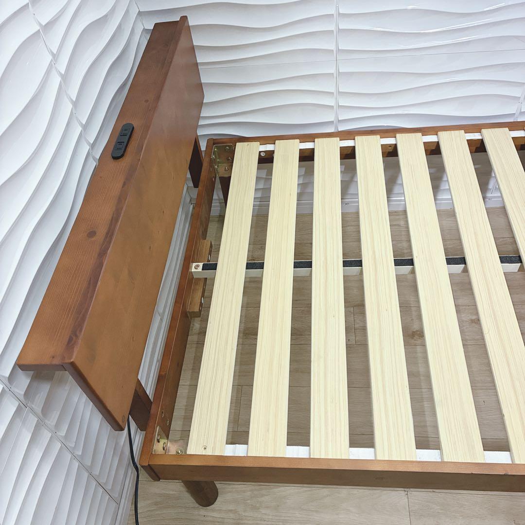 ◇タンスのゲン◇すのこベッド◇シングル◇コンセント付◇大阪兵庫京都