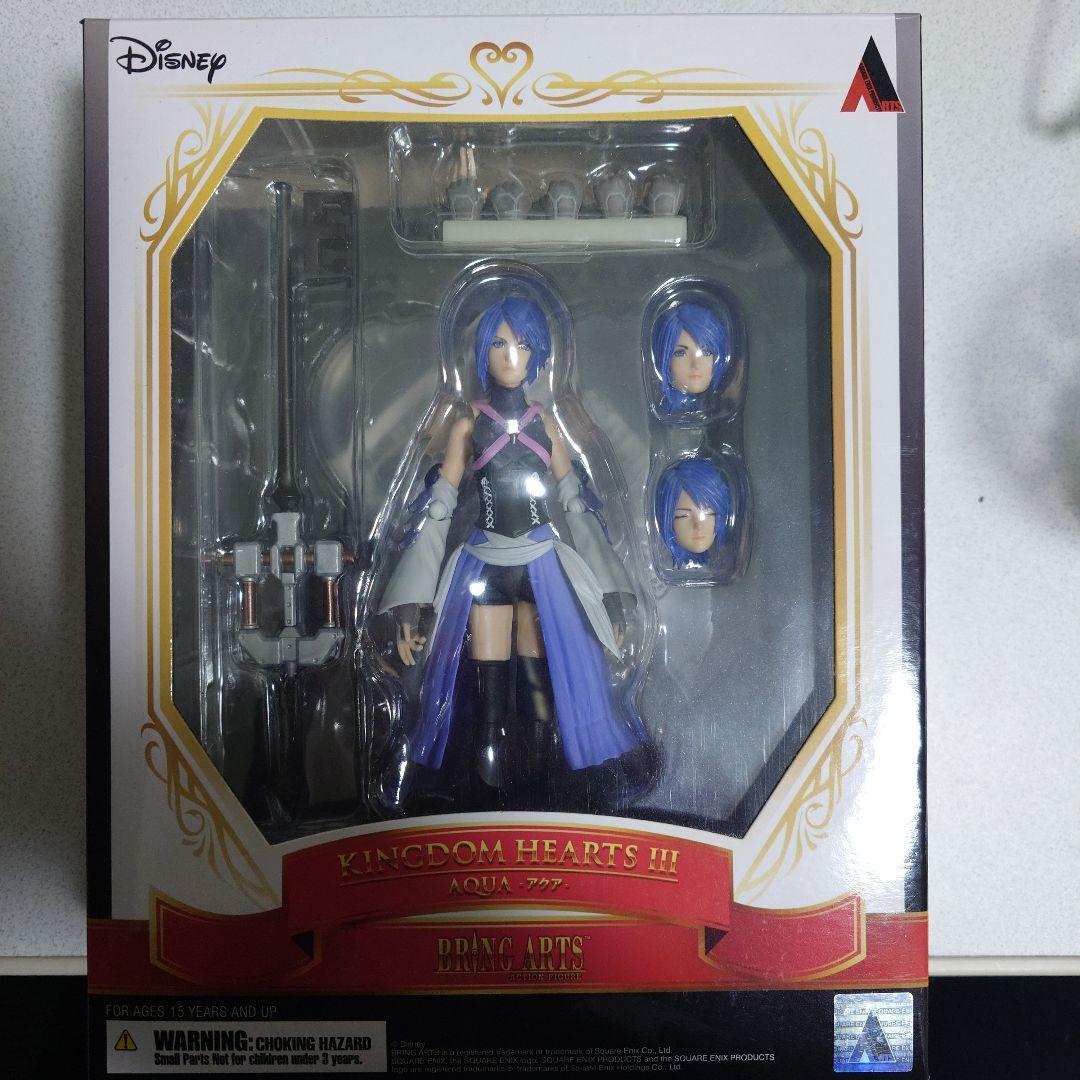 キングダムハーツIII アクア フィギュア　ブリングアーツ キングダム ハーツ III」より、「ブリングアーツ アクア」&「ブリング