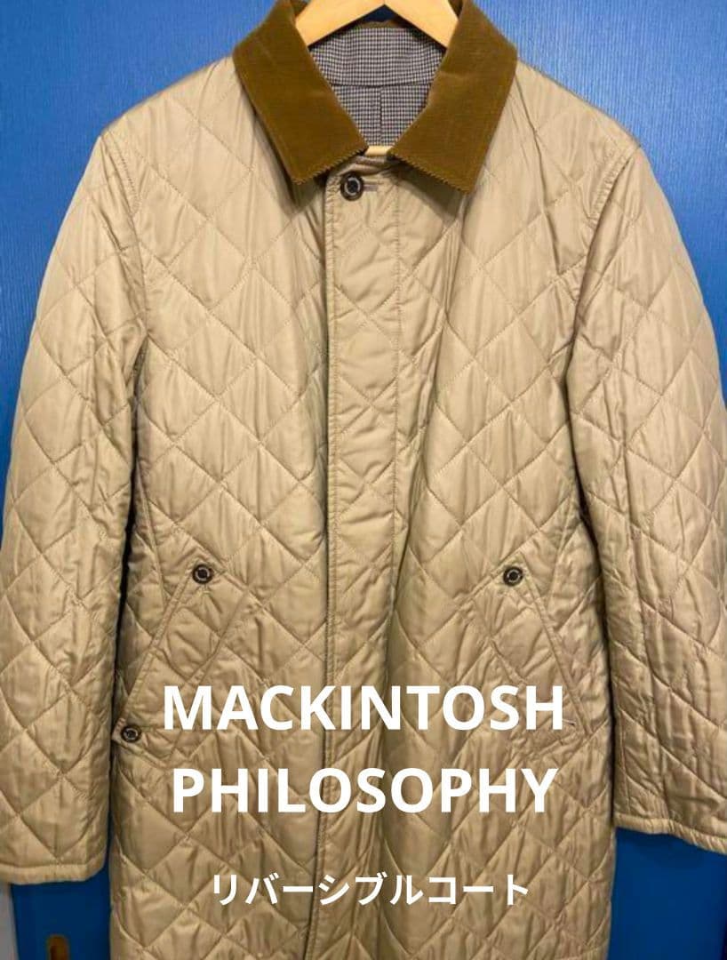 MACKINTOSH PHILOSOPHY✾リバーシブルステンカラーコート MACKINTOSH PHILOSOPHY（マッキントッシュフィロソフィー） ステン