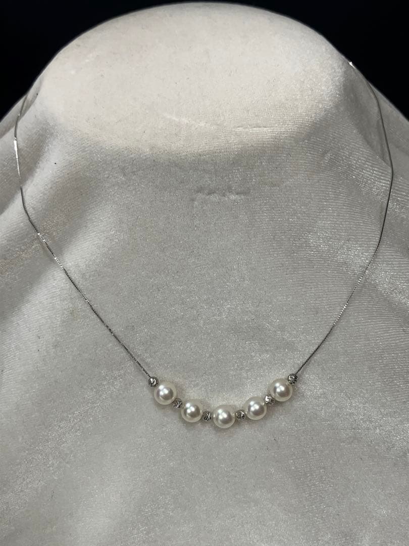 伊勢志摩英虞湾産あこや真珠 6-6.5mm パールネックレス - メルカリ