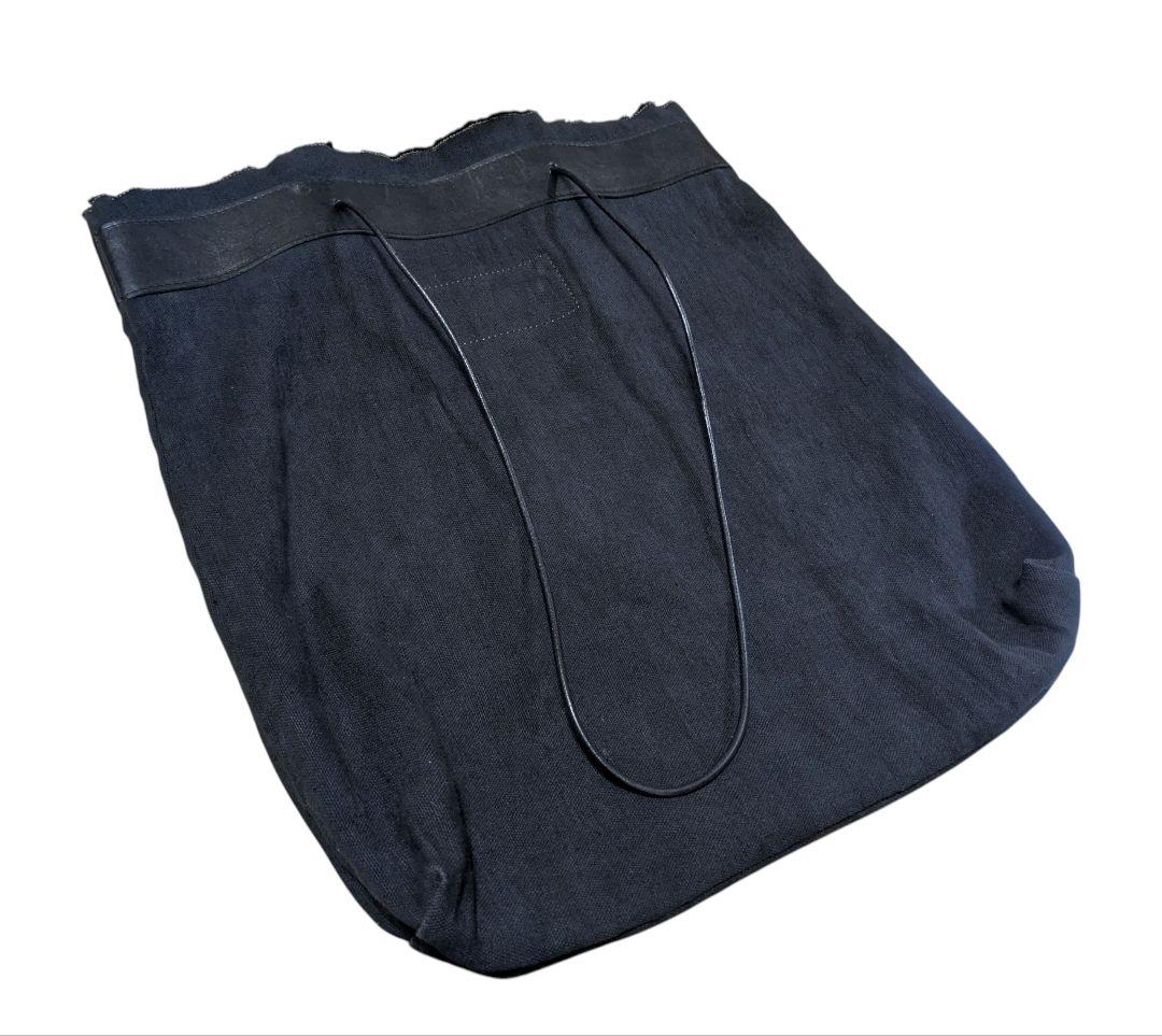 tagliovivo リネン レザー エコバッグ ショルダー トート ハンド