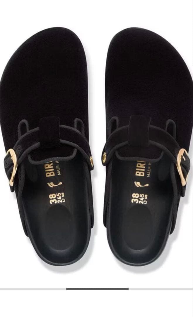 ビルケンシュトックボストンビックバックルパイピングリベットロゴ Boston Big Buckle Piping Rivet Logo / ボストン ビッグバックル