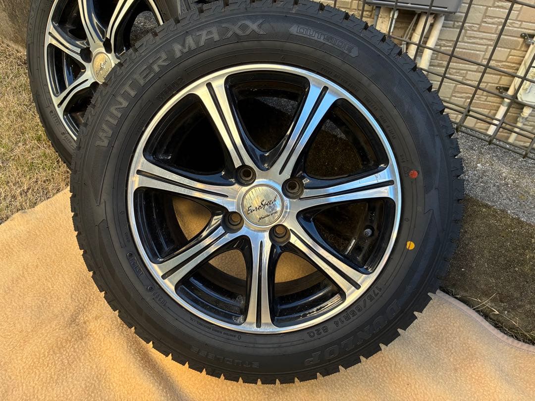 レプシィム DUNLOP WINTER MAXX 175/65R14 タイヤセット タイヤセット