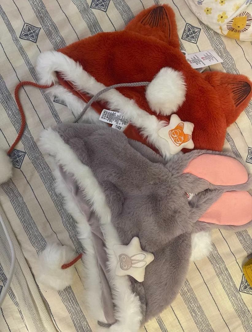 上海ディズニー 限定ズートピア ニック ジュディ ファンキャップ 帽子2