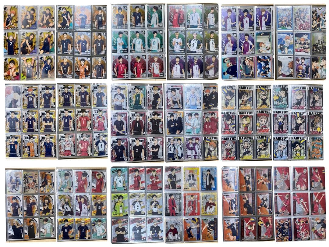 ハイキュー クリアカードコレクション1・2・3・4 全174種＋特典3枚 黒① ハイキュー クリアカードコレクション1・2・3・4 全174種＋特典3枚 黒
