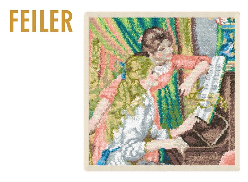 オルセー美術館 FEILER フェイラー ハンカチ アイボリー - メルカリ