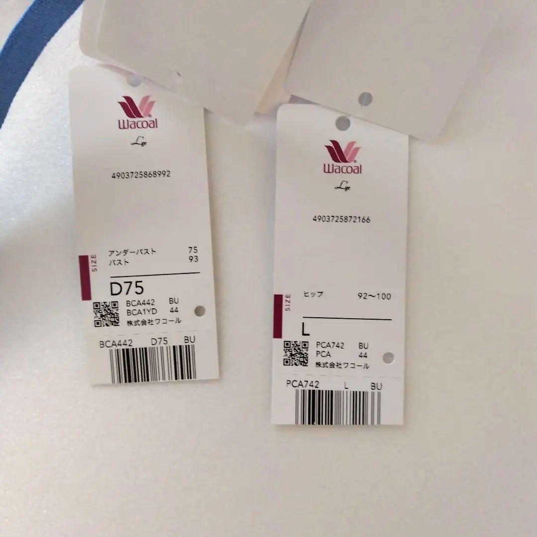 【新品】ワコール《ルジェ》パーソナルフィットプラスブラ D75/L
