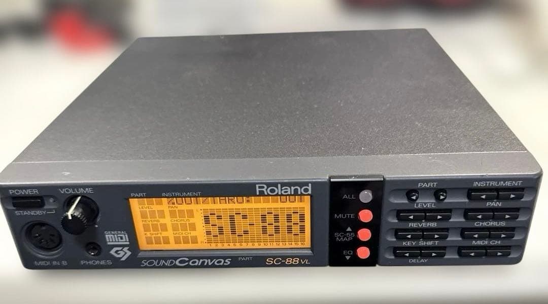Roland SOUND Canvas SC-88VL 音源モジュール Amazon.com: Roland SC-88 Sound Canvas Sound Module : Musical