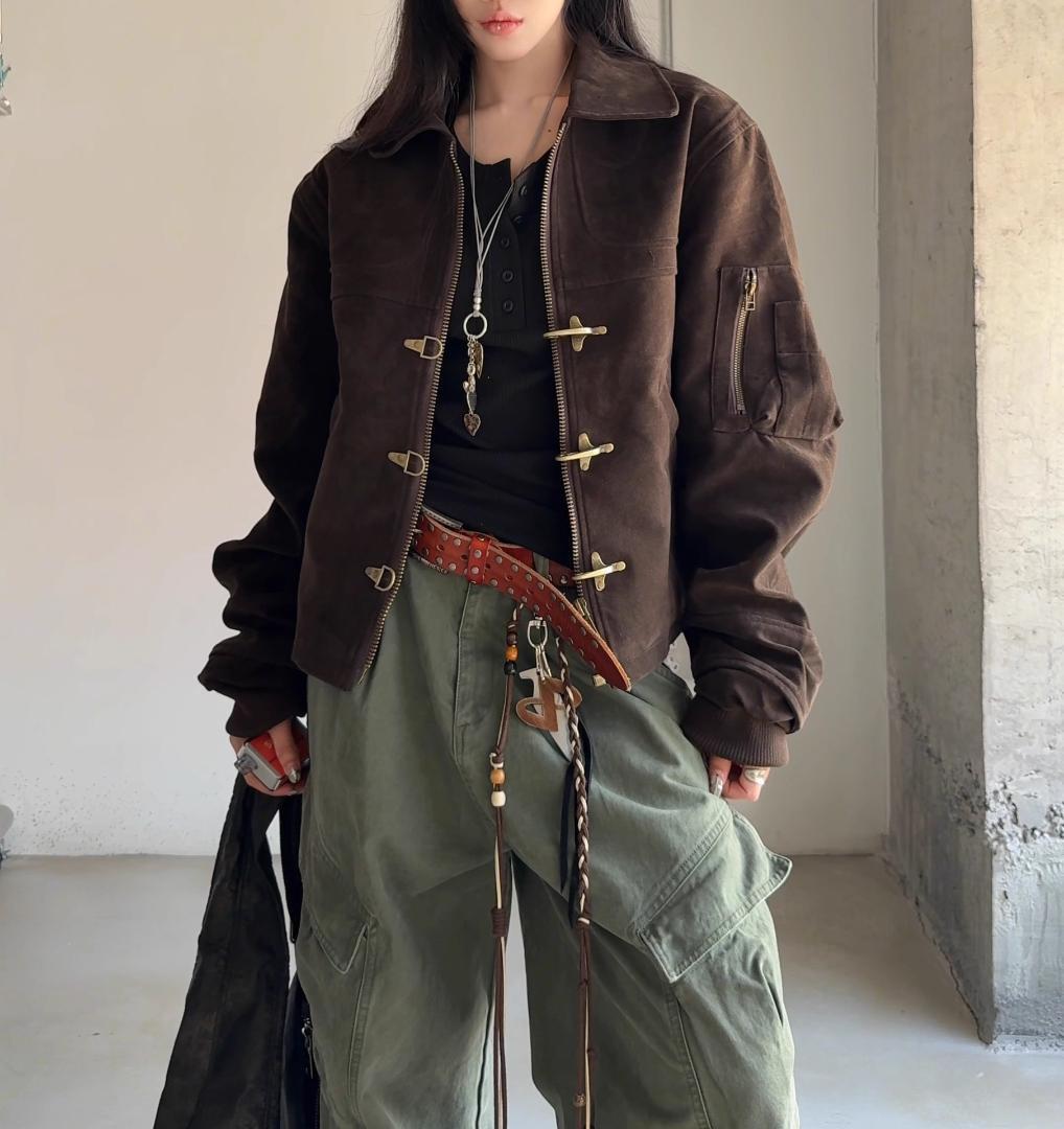 短丈 ファイヤーマンジャケット opium archive vintage XL - メルカリ