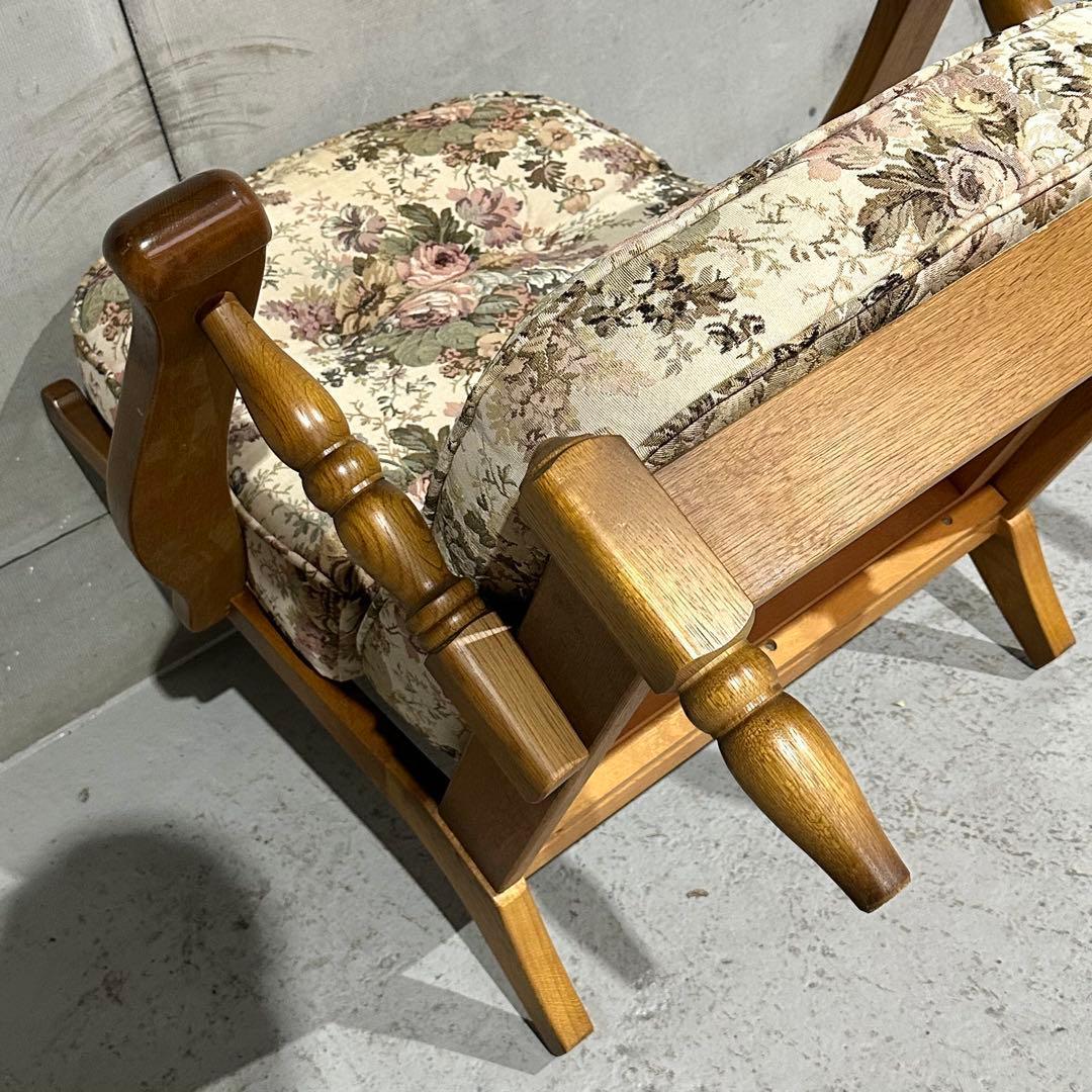 ✦80s✦ コスガ家具 KOSUGA 1Pソファ アームチェア｜昭和 ゴブラン織